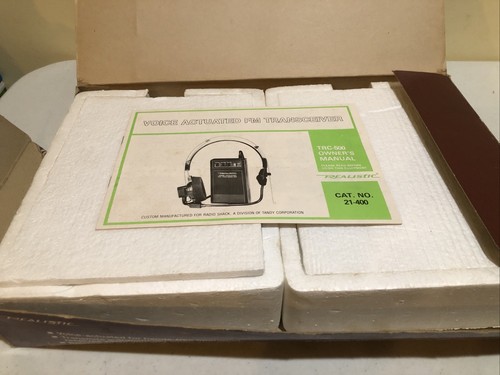 Realistic Voice Operated Two Way Communication System FM Transceivers Read - Picture 2 of 10
