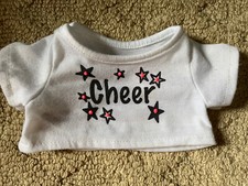 Cheer T Shirt Top Fits Most 8"-10" Webkinz EUC