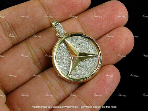 1.20Ct Round Diamond Mercedes Benz 