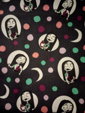 Sally Nightmare Before Christmas Fabric 14" x 11" Sewing Crafting Piece