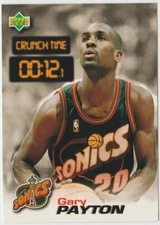 1997 Upper Deck Nestle Crunch Time #CT36 Gary Payton - Seattle Supersonics