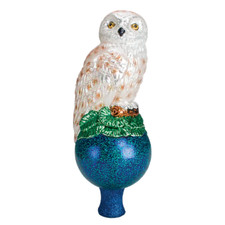 Old World Christmas Owl Tree Top w