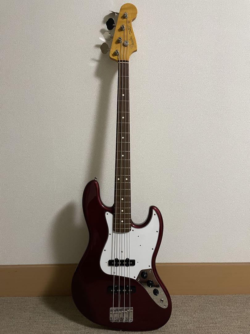Fender Japan Electric Bass Guitar Jazz Bass CAR JB62 WGig Bag Used 