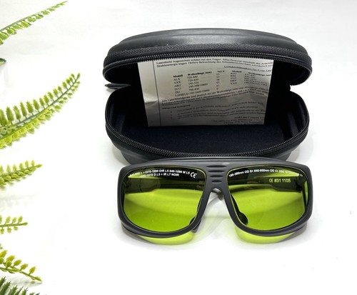 Laser Safety Glasses (NOIR). LIGHT TRANSMISSION. Laser Safety Glasses. Mint ✅