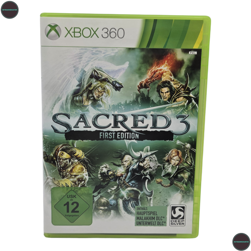 Sacred 3 First Edition Microsoft Xbox 360 Spiel PAL 2014 CIB
