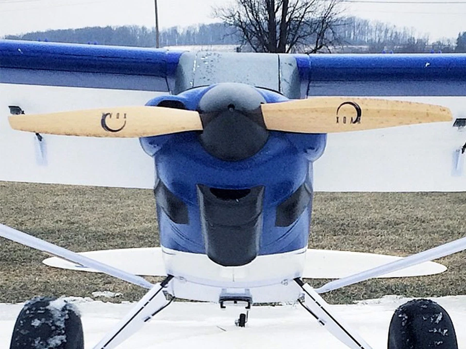 XOAR PJN 21x8 RC Electric Model Airplane Propeller 21 Inch Wood RC Plane Prop - Image 4 of 4