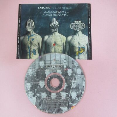 CD singolo ENIGMA T.N.T FOR THE BRAIN 1997 PROMO CHARISMA DPRO-12230 no mc (S27)