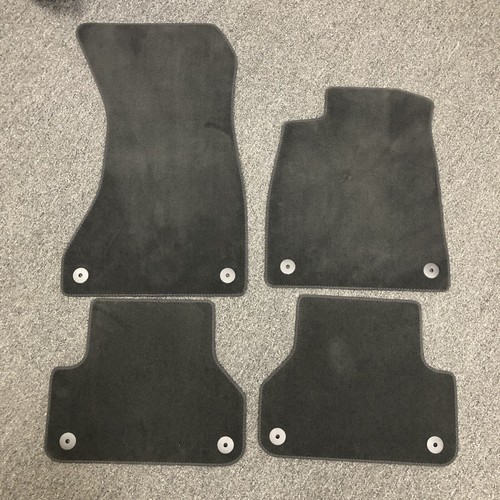 Audi A4 S4 OEM Factory carpet Floor Mats Set Sabre Black 8W0 864 450 B
