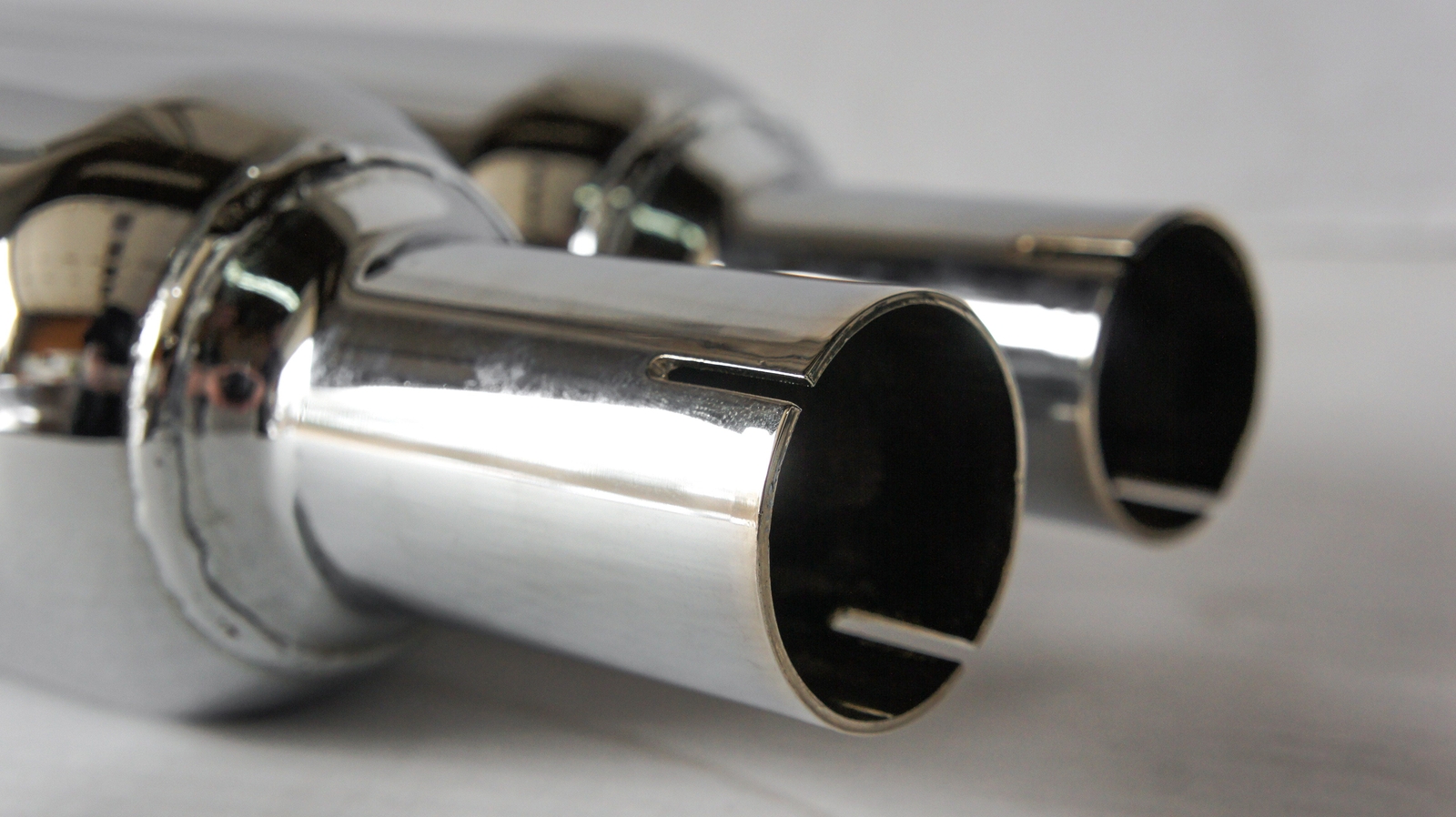 Jones Exhaust Full Boar Straight Cut SlipOn Muffler No Baffle Harley FLH 9516 eBay