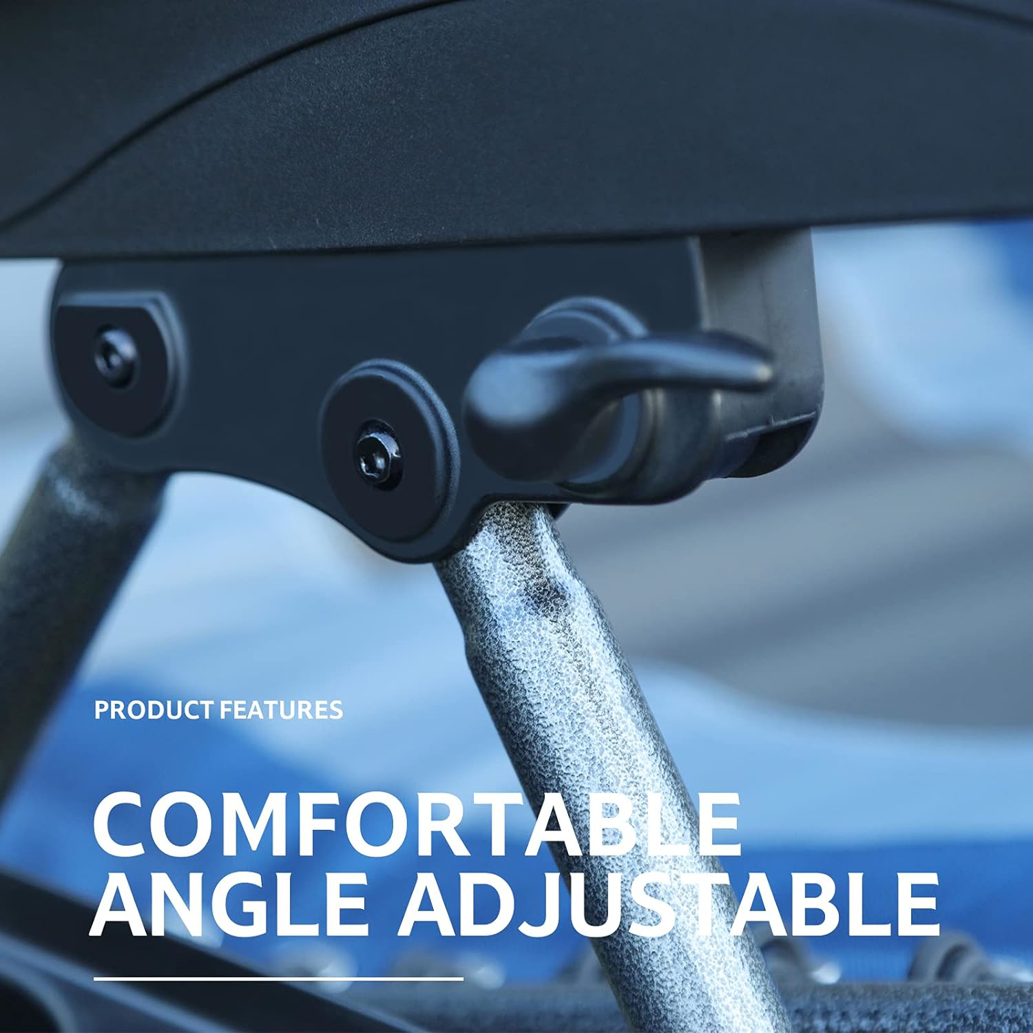 TIMBER RIDGE Outdoor Reclining Patio Padded with Adjustable Headrest