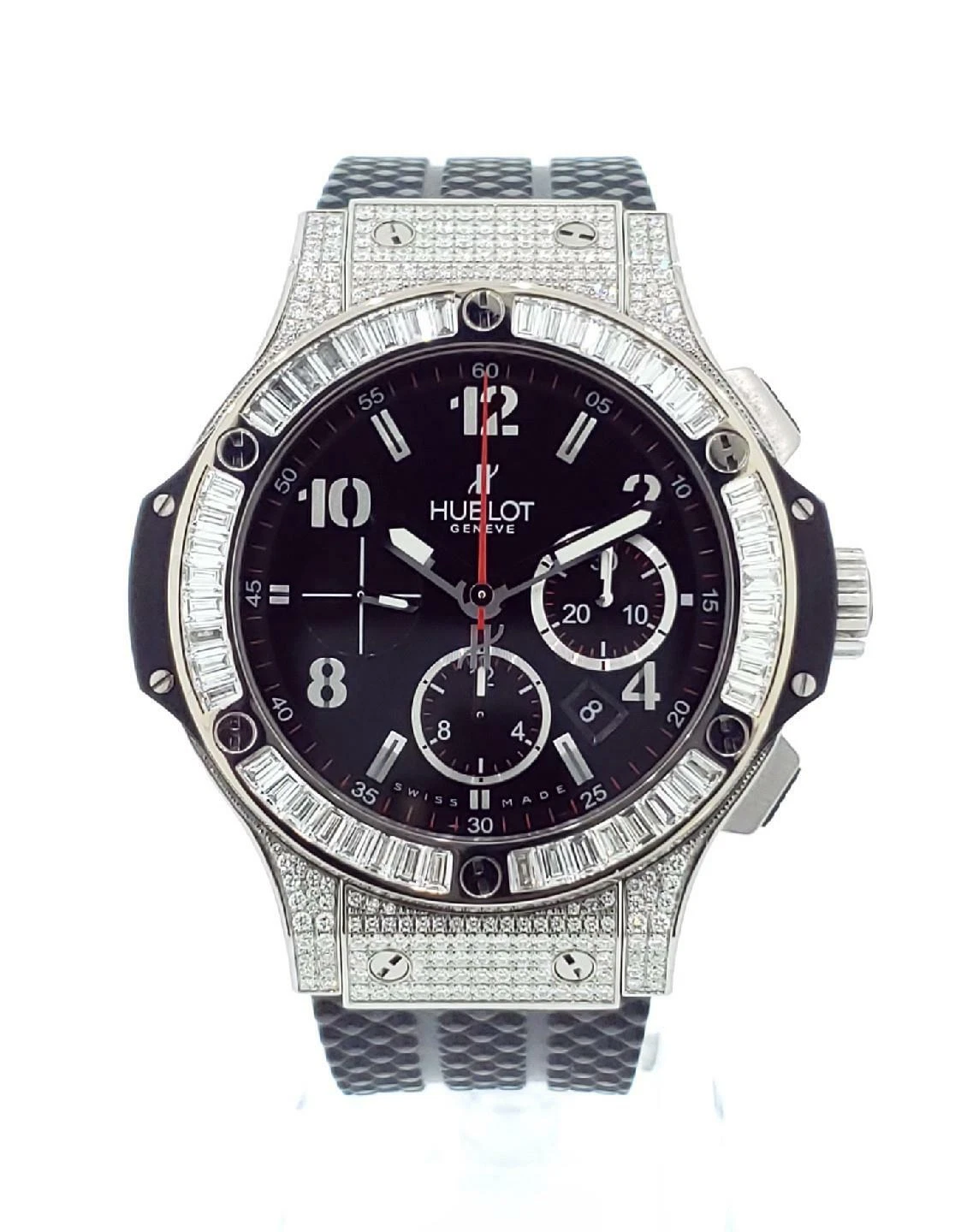 Hublot — Hublot Big Bang Stainless Steel 44mm Factory Diamonds 301.SW.130.RX.094 $83,300