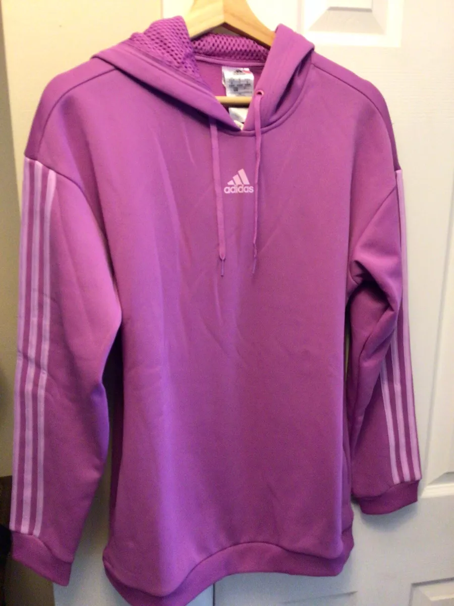 NWT adidas Women's Gear Up Hoodie Lilac Purple - Size Medium | eBay