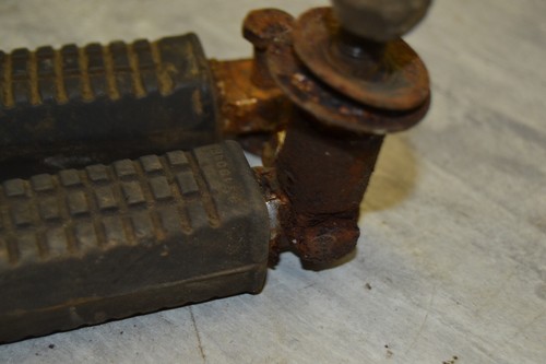 Passenger footpegs pegs Cossack Voskhod 175 Sports Twin 1975 Ural VOSCHOD-2 - Afbeelding 3 van 8