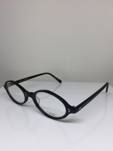 New Vintage Oliver Peoples Eyeglasses OP Joplin C. Black 46mm Made in Japan - Picture 2 of 12
