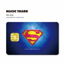 Credit/Debit Card SMART Sticker skin protector pre-cut small chip 34 