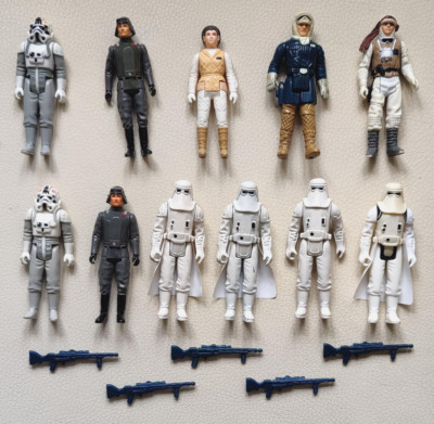 ZUR AUSWAHL: vintage STAR WARS 3 3/4'' Action Figure KENNER Hoth Empire ESB 1980
