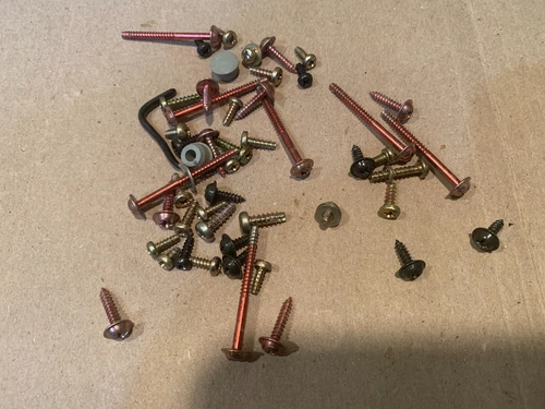 Technics SL-1950 Stereo Turntable Parting Out - Bottom Screws + Misc.