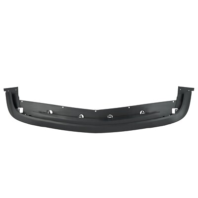 KARPAL Front Bumper Air Dam Deflector Apron For 2015-2022 Dodge Challenger - Black Textured Plastic Direct Replacement