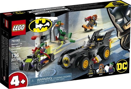 76180 BATMAN VS. THE JOKER BATMOBILE CHASE legos set NEW DC