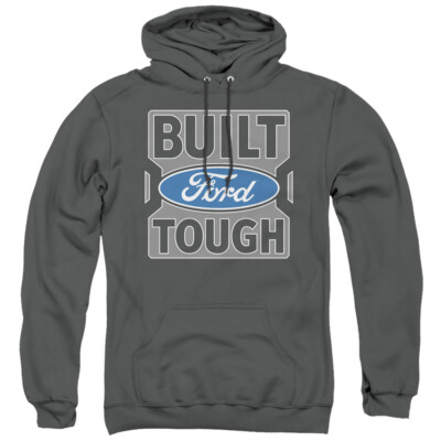 FORD TRUCKS BUILT FORD TOUGH Licensed Hooded and Crewneck Sweatshirt SM-3XL