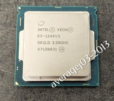 Intel Xeon E3-1240V5 3.50GHz Quad-Core SR2LD LGA1151 CPU Processor