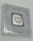 1oz .999 Fine Silver Bar Geiger Edelmetalle Original Square Series in Capsule