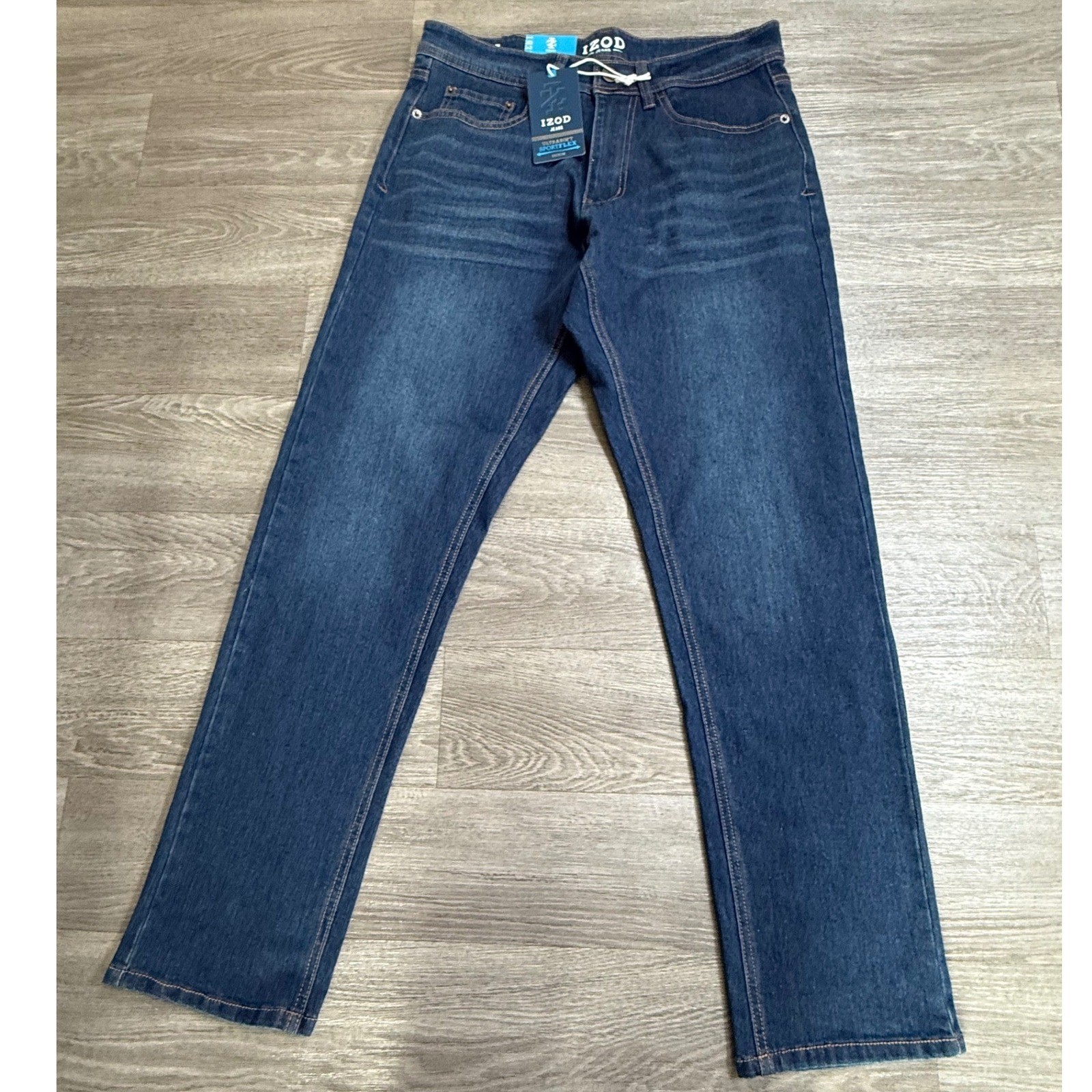 S Ultrasoft Sportflex Athletic Fit Straight Leg Jeans Slate 