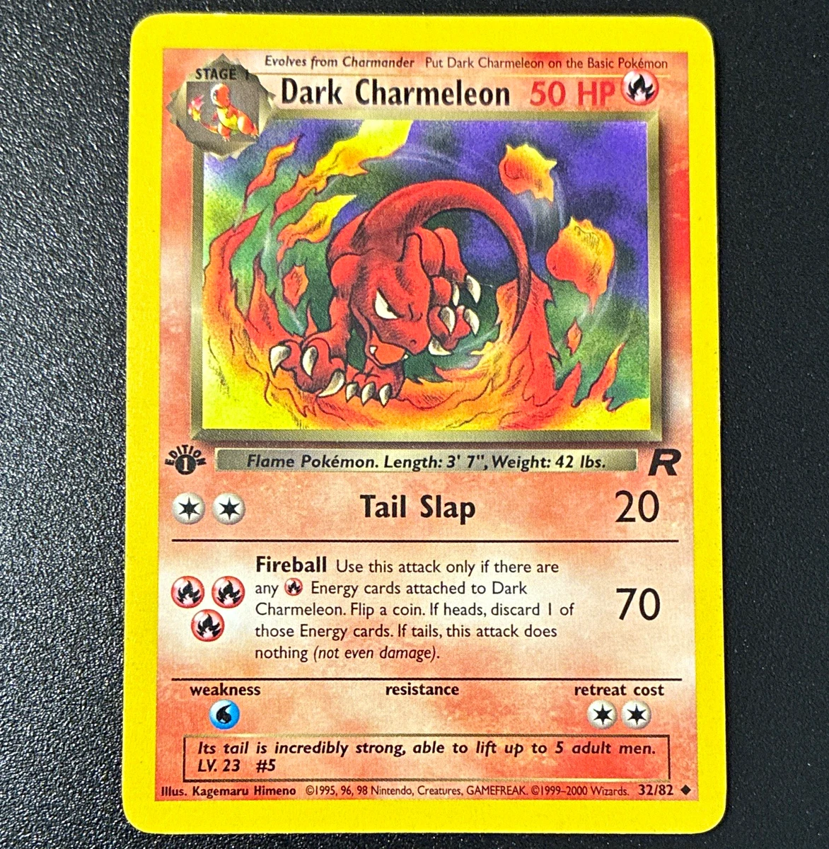 Charmeleon Pokémon TCG 1st Edition Individual Trading Card Games Charmeleon Pokémon TCG 1st Edition Individual Trading Card Games