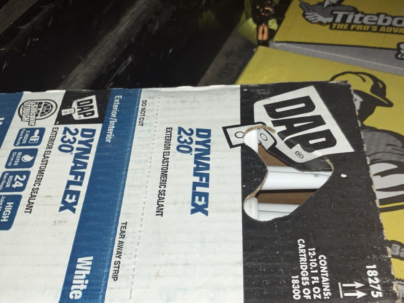 12-Pack Dynaflex 230 Premium White Sealant Tubes 10.1 oz Indoor Outdoor