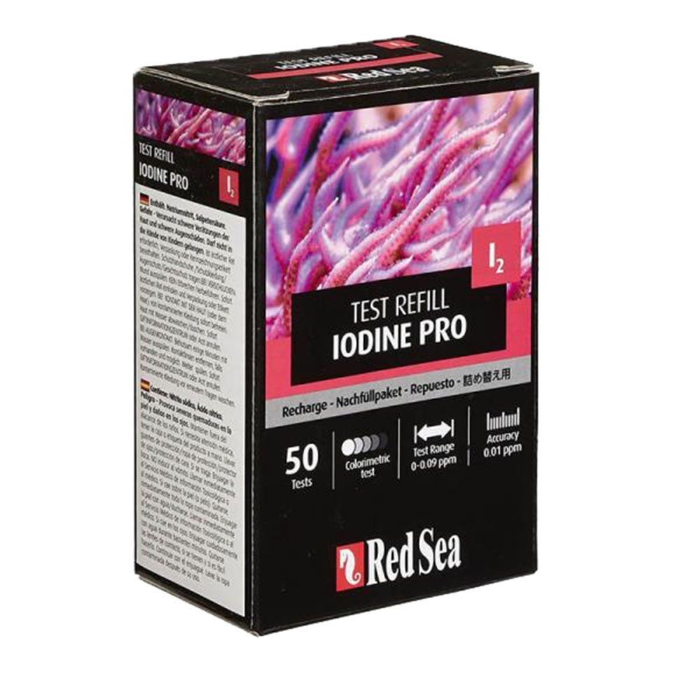 Red Sea Iodine Pro Test Refill Ricarica Test Iodio