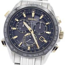Seiko Astron Date Radio-Controlled SBXB007/8X82-0AB0-1 Black TO3316453