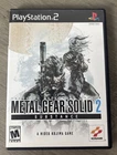 Metal Gear Solid 2 Substance - Playstation 2 - PS2 - 2003 Konami - CIB W/Manual