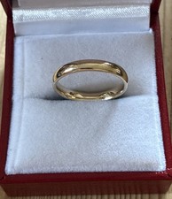 Vintage 9ct Gold Wedding Band 9 Carat Gold Ring Size N