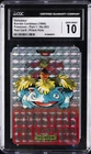 1996 POKEMON BANDAI CARDDASS PART 1 #003 VENUSAUR CGC 10 GEM MINT
