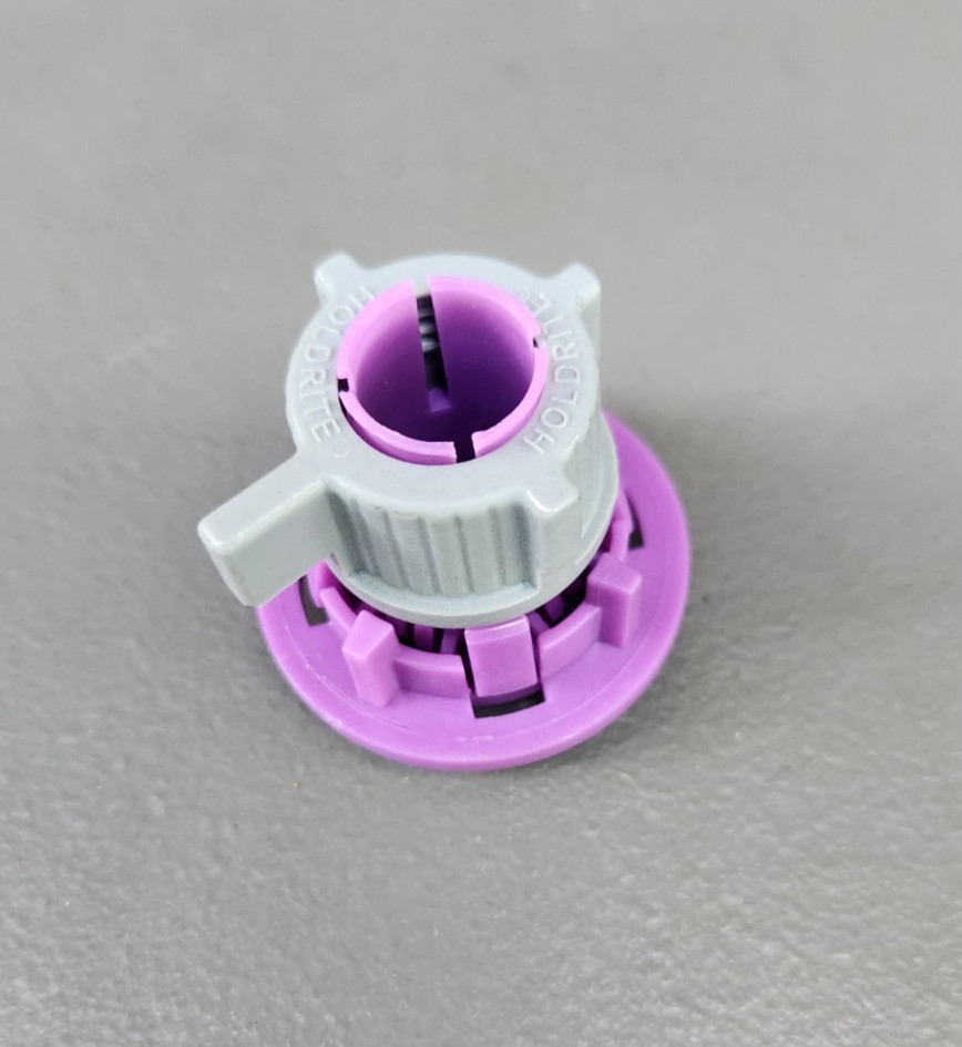 (50 Pcs) Holdrite 1/2 in. Plastic Stub-Out Clamp 701