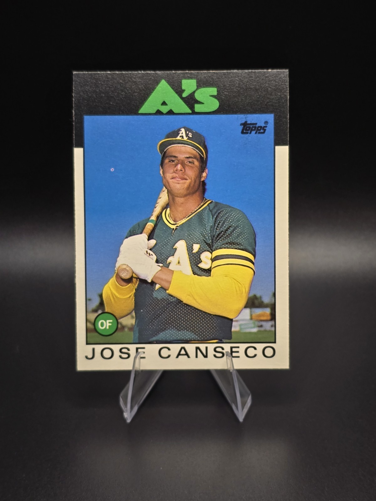 Topps 1986 Traded #20T Jose Canseco Oakland Athletics Baseball