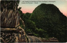 PC BRAZIL CURITYBA A PARANAGUA TRECHO DE ESTRADA DE FERRO EST. PANARA (a65803)