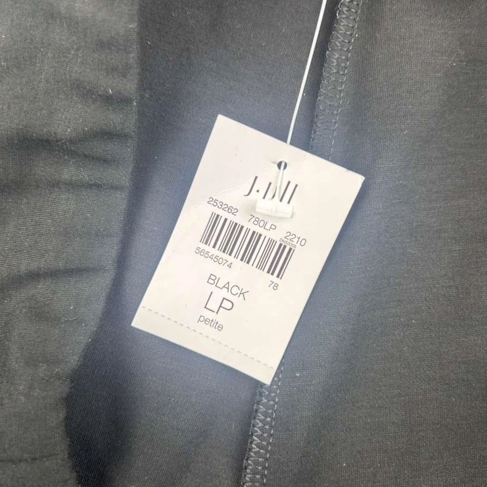 Pantalones J Jill Mujer LP Negro Ponte Pierna Ancha Pull On Colección Wearever Nuevos con Etiquetas Foto 4 de 4