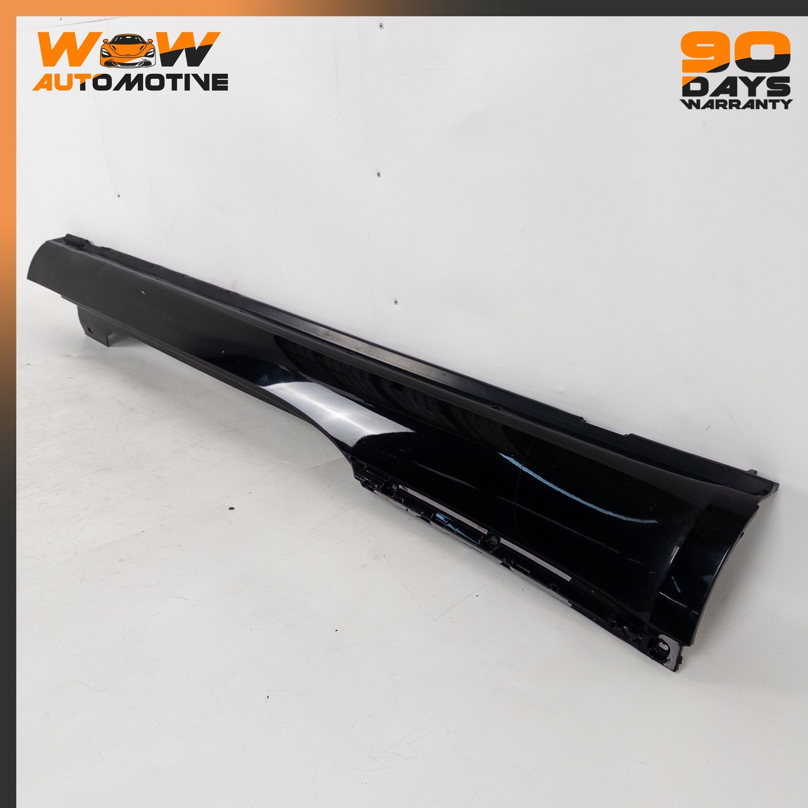 12-17 BENTLEY CONTINENTAL GT RIGHT PASSENGER SIDE SKIRT ROCKER PANEL BLACK OEM