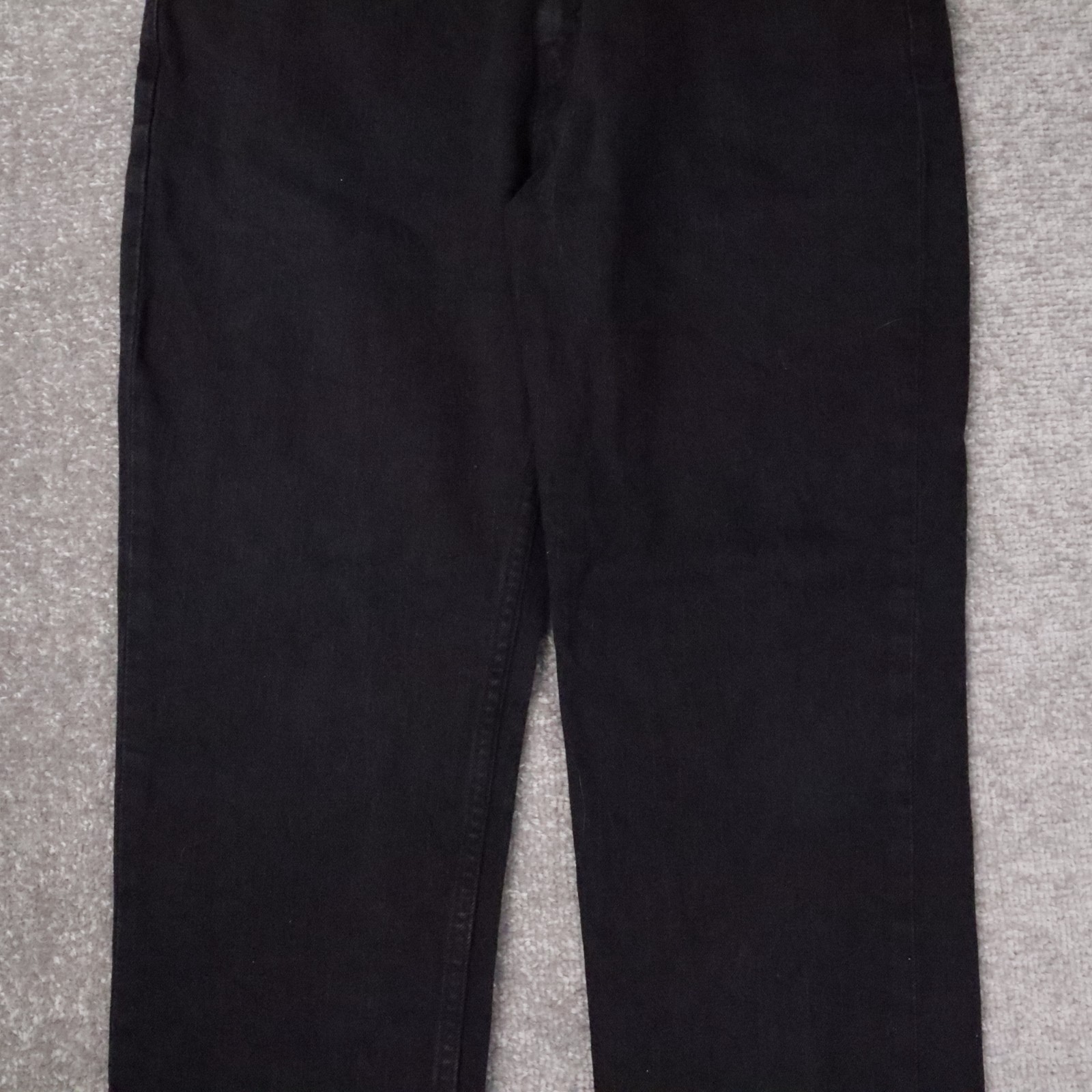 Levi's Mens Straight Leg Slight Taper 34x30 Dark Wash Black Denim Jeans thumbnail 5