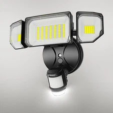 85W 9000LM LED Motion Sensor Outdoor Lights, 6500K Security Lights with Night...