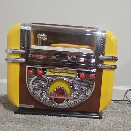 Polyconcept Retro Style Jukebox Radio CD Player 1997, Works Fully