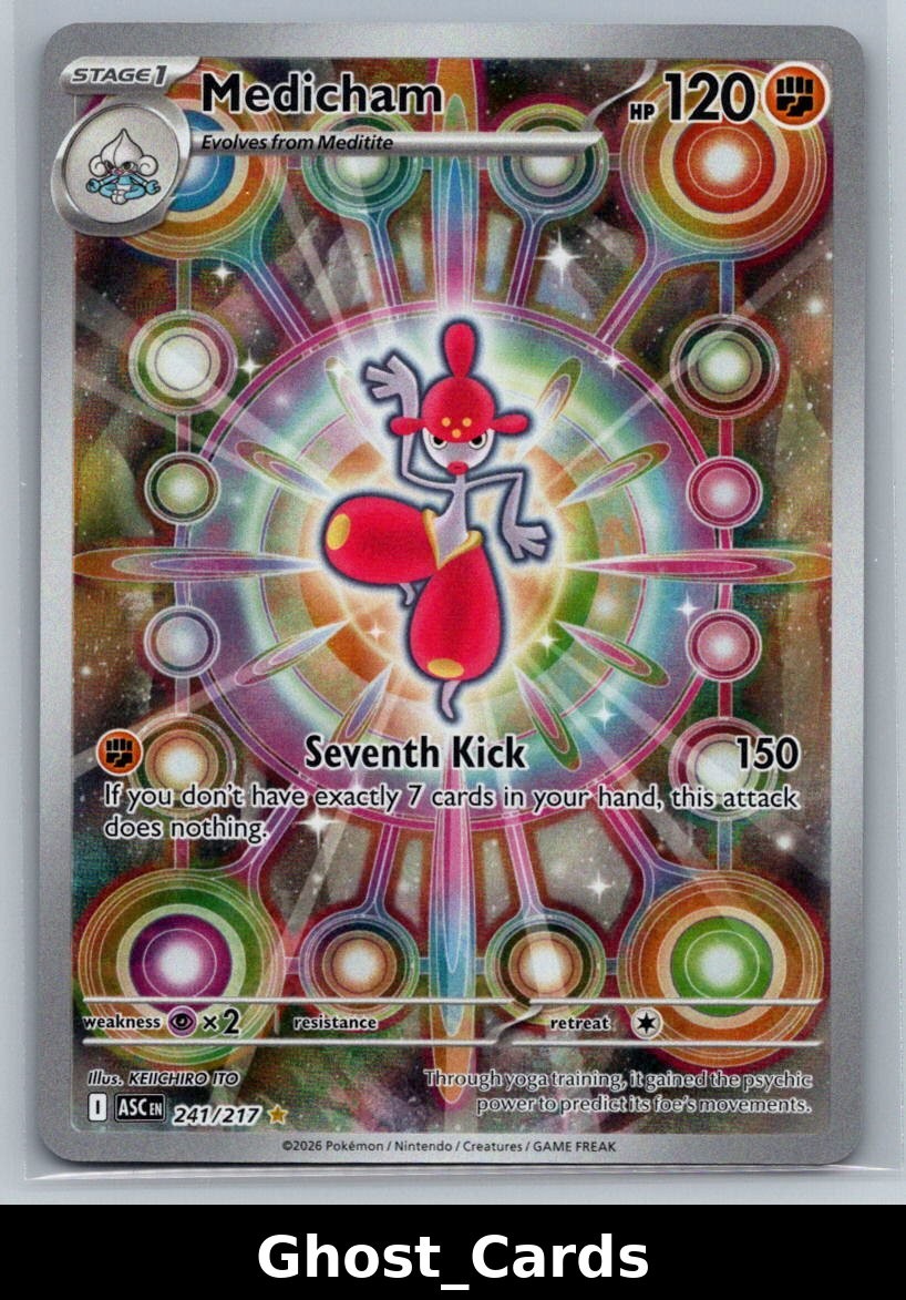 Pokémon TCG Ascended Heroes Medicham 241/217