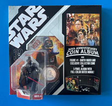 Star Wars 30th Anniversary Coin Album with Darth Vader MISB