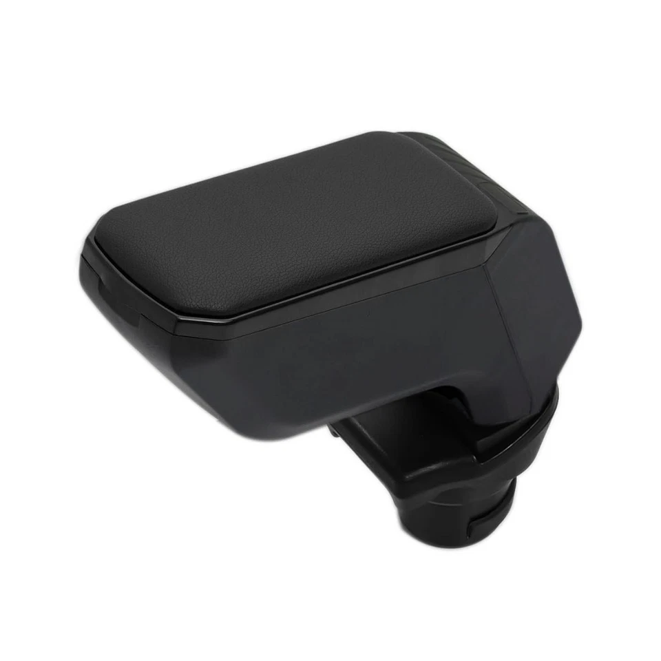 Центральная консоль подлокотник коробка для хранения сиденья Ibiza 6J MK4 2009-2017, черный, 1шт - Изображение 2 из 4