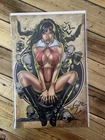 VAMPIRELLA HALLOWEEN HORROR #1 VIRGIN GREG LAND EXCLUSIVE SIGNED W/ COA
