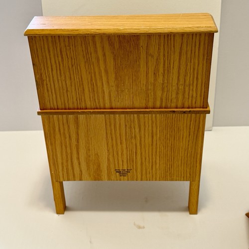 AMERICAN GIRL Kit Kittredge Solid Wooden Rolltop School Desk and Swivel Chair - Picture 5 of 21