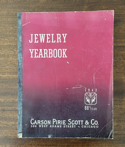Vintage 1942 Carson Pirie Scott Jewelry Watches Silverware Lamps Furniture Pens