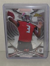 Jameis Winston Rookie Card #70 2015 Topps Finest Tampa Bay Buccaneers. rookie card picture