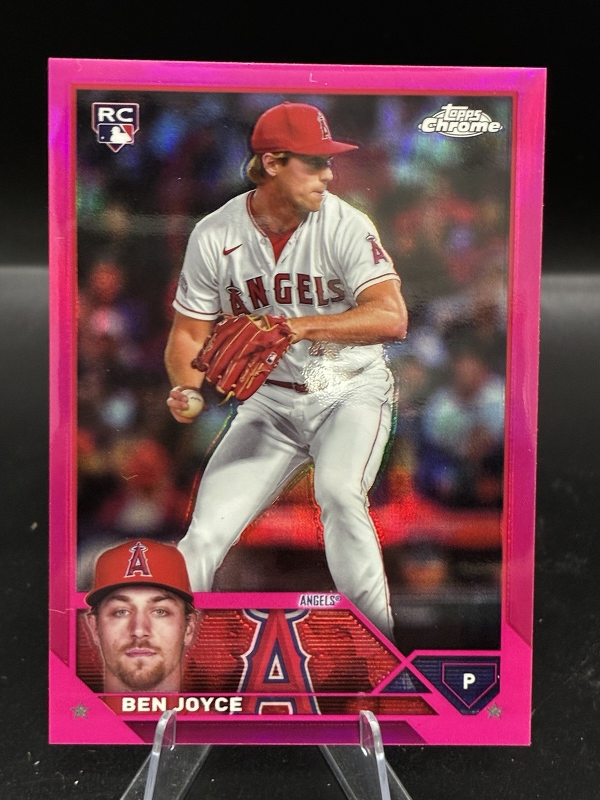 2023 Topps Chrome Update Series - Ben Joyce #USC86 Magenta Refractor /399 (RC)